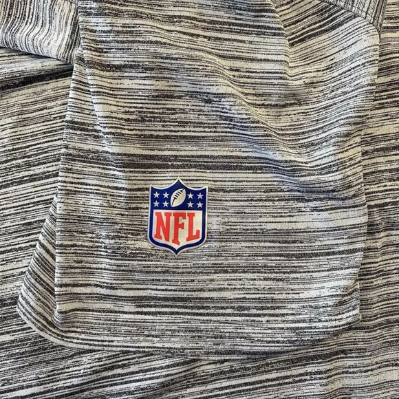 Pittsburgh Steelers Nike Dri-Fit Adult T-Shirt Size Med NFL On Field Gray - Picture 6 of 11